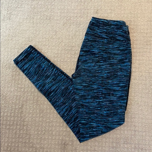 Reebok Pants - Reebok blue space dye leggings